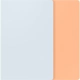 SAMSUNG Book Cover Hybride Galaxy Tab S10 Ultra | Tab S9 Ultra, Housse pour tablette Orange clair/Menthe, Folio, Samsung, Galaxy Tab S10 Ultra, Galaxy Tab S9 Ultra, 37,1 cm (14.6"), 548 g