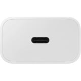 Samsung EP-T2510 Smartphone Blanc Secteur, USB Charge rapide Intérieure Blanc, 1x USB-C, Intérieure, Secteur, USB, 5 V, 3 A, 1 m, Blanc