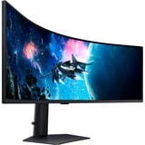 Samsung G95C écran plat de PC 124,5 cm (49") 5120 x 1440 pixels Dual QHD LED Noir Moniteur UltraWide gaming incurvé Noir, 1x DisplayPort, 2x HDMI, 2x USB-A, 240 Hz, 124,5 cm (49"), 5120 x 1440 pixels, Dual QHD, LED, 1 ms, Noir