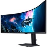 Samsung G95C écran plat de PC 124,5 cm (49") 5120 x 1440 pixels Dual QHD LED Noir Moniteur UltraWide gaming incurvé Noir, 1x DisplayPort, 2x HDMI, 2x USB-A, 240 Hz, 124,5 cm (49"), 5120 x 1440 pixels, Dual QHD, LED, 1 ms, Noir