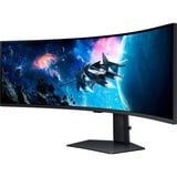 Samsung G95C écran plat de PC 124,5 cm (49") 5120 x 1440 pixels Dual QHD LED Noir Moniteur UltraWide gaming incurvé Noir, 1x DisplayPort, 2x HDMI, 2x USB-A, 240 Hz, 124,5 cm (49"), 5120 x 1440 pixels, Dual QHD, LED, 1 ms, Noir