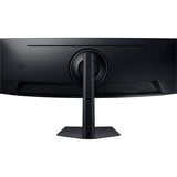 Samsung G95C écran plat de PC 124,5 cm (49") 5120 x 1440 pixels Dual QHD LED Noir Moniteur UltraWide gaming incurvé Noir, 1x DisplayPort, 2x HDMI, 2x USB-A, 240 Hz, 124,5 cm (49"), 5120 x 1440 pixels, Dual QHD, LED, 1 ms, Noir