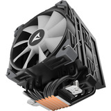 Sharkoon A60 RGB, Refroidisseur CPU Noir, Connecteur de ventilateur PWM à 4 broches