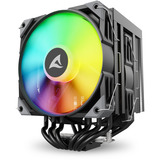 Sharkoon A60 RGB, Refroidisseur CPU Noir, Connecteur de ventilateur PWM à 4 broches