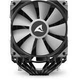 Sharkoon A60 RGB, Refroidisseur CPU Noir, Connecteur de ventilateur PWM à 4 broches