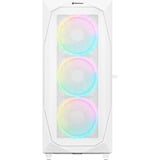 Sharkoon REV300 Reconditionné boîtier midi tower Blanc | 4x USB-A | 1x USB-C | RGB | Verre Trempé