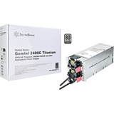 SilverStone Gemini 2400C Titanium alimentation 2400 watt 2x 12V-2x6, 4x PCIe