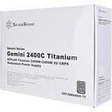 SilverStone Gemini 2400C Titanium alimentation 2400 watt 2x 12V-2x6, 4x PCIe