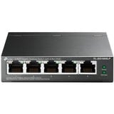 TP-Link TL-SG1005LP commutateur réseau Non-géré Gigabit Ethernet (10/100/1000) Connexion Ethernet, supportant l'alimentation via ce port (PoE) Noir, Switch Noir, Non-géré, Gigabit Ethernet (10/100/1000), Connexion Ethernet, supportant l'alimentation via ce port (PoE), Montage mural