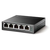 TP-Link TL-SG1005LP commutateur réseau Non-géré Gigabit Ethernet (10/100/1000) Connexion Ethernet, supportant l'alimentation via ce port (PoE) Noir, Switch Noir, Non-géré, Gigabit Ethernet (10/100/1000), Connexion Ethernet, supportant l'alimentation via ce port (PoE), Montage mural