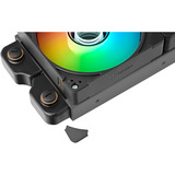 Thermaltake CT120 EX INFINITY ventilateurs de boîtier RGB  Noir, 3 pièces, 124 x 120 x 28 mm, PWM