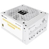 Thermaltake Dockpower FI Neige alimentation modulaire 1000 watt Blanc, 1x 12V-2x6, 5x PCIe