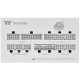 Thermaltake Dockpower FI Neige alimentation modulaire 1000 watt Blanc, 1x 12V-2x6, 5x PCIe