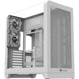 Thermaltake  boîtier midi tower Blanc | 2x USB-A | 1x USB-C | Verre Trempé