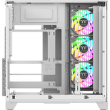 Thermaltake  boîtier midi tower Blanc | 2x USB-A | 1x USB-C | Verre Trempé