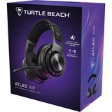 Turtle Beach Atlas Air Casque Gaming Ouvert Sans fil w/ Audio Haute Fidélité 24 bits, Micro de Qualité Diffusion, Coussinets en Mousse à Mémoire de Forme et Bluetooth pour PC, PS5, PS4 et Mobile  over-ear Noir, Micro de Qualité Diffusion, Coussinets en Mousse à Mémoire de Forme et Bluetooth pour PC, PS5, PS4 et Mobile, Avec fil &sans fil, Gaming, 20 - 40000 Hz, 297 g, Casque, Noir