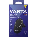 VARTA Chargeur de voiture sans fil Mag Pro Noir