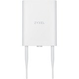 Zyxel NWA55AXE 1775 Mbit/s Blanc Connexion Ethernet, supportant l'alimentation via ce port (PoE), Point d'accès 1775 Mbit/s, 575 Mbit/s, 1200 Mbit/s, 10,100,1000 Mbit/s, IEEE 802.11a, IEEE 802.11ac, IEEE 802.11ax, IEEE 802.11b, IEEE 802.11g, IEEE 802.11n, IEEE 802.3at, 80 MHz