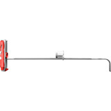 fischer 541357, Cheville Gris clair/Rouge