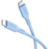 goobay 77741, Câble Bleu clair