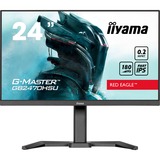 iiyama G-MASTER GB2470HSU-B6 écran plat de PC 60,5 cm (23.8") 1920 x 1080 pixels Full HD LCD Noir Moniteur gaming  Noir (Mat), 60,5 cm (23.8"), 1920 x 1080 pixels, Full HD, LCD, 0,2 ms, Noir