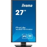 iiyama ProLite XUB2797HSN-B2 écran plat de PC 68,6 cm (27") 1920 x 1080 pixels Full HD LED Noir Moniteur  Noir (Mat), 68,6 cm (27"), 1920 x 1080 pixels, Full HD, LED, 1 ms, Noir