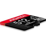 ADATA High Endurance 512 Go MicroSDXC UHS-I Classe 10, Carte mémoire 512 Go, MicroSDXC, Classe 10, UHS-I, 100 Mo/s, 85 Mo/s