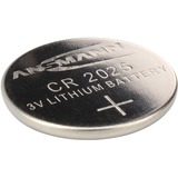 Ansmann CR 2025 Batterie à usage unique CR2025 Lithium-Ion (Li-Ion) Argent, Batterie à usage unique, CR2025, Lithium-Ion (Li-Ion), 3 V, 1 pièce(s), Nickel