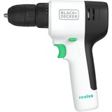 BLACK+DECKER REVDD12C-QW, Perceuse/visseuse Blanc/Noir