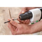 BLACK+DECKER REVDD12C-QW, Perceuse/visseuse Blanc/Noir