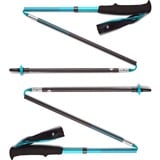 Black Diamond Distance Carbon Z Trekking Poles, Appareil de fitness Turquoise, 100 cm