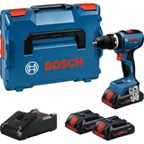 Bosch Perceuse-visseuse à percussion sans fil GSB 18V-65 Professional, 18Volt, Perceuse/visseuse Bleu