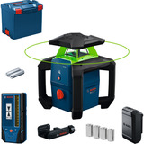 Bosch Rotationslaser GRL18V-3-31G dans L-BOXX, Laser rotatif Vert, processeur en boîte
