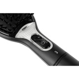 Braun Satin Hair 7 Adulte Brosse à cheveux rectangulaire Noir 1 pièce(s) Noir/Vert, Adulte, Brosse à cheveux rectangulaire, Noir, Monochromatique, 235 mm, 68 mm