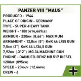 COBI Panzer VIII Maus, Jouets de construction 