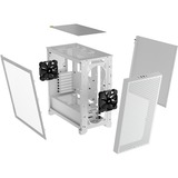 Corsair 3000D Airflow boîtier midi tower Blanc | 2x USB-A | Verre Trempé