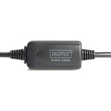 Digitus Câble d'extension USB 2.0 actif, 10 mètres Noir