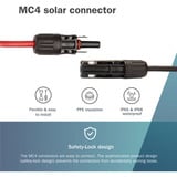 Digitus Câble solaire rallonge Ø 4mm² PV 1.500Volt 