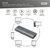 Digitus DA-71156, Boîtier disque dur Aluminium