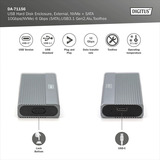 Digitus DA-71156, Boîtier disque dur Aluminium