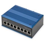 Digitus DN-651121 commutateur réseau Gigabit Ethernet (10/100/1000) Connexion Ethernet, supportant l'alimentation via ce port (PoE) Noir, Bleu, Switch Gigabit Ethernet (10/100/1000), Connexion Ethernet, supportant l'alimentation via ce port (PoE), Montage mural