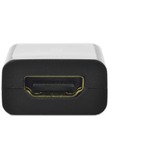 Digitus HDMI REPEATER, Répéteur HDMI, HDMI, Noir, Synthétique ABS, 30 m, 30 Hz