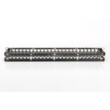 Digitus Panneau de brassage modulaire haute densité, 48 ports, montage en rack, blindé Noir