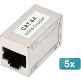 Digitus Raccord modulaire CAT 6A, blindé, 5 pièces, Module de Keystone 