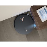 ECOVACS Deebot X8 Pro Omni 0,22 L Noir, Robot aspirateur Noir, Sac à poussière, Noir, Rond, Sac à poussière, 0,22 L, Chargement, Purification