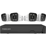 Foscam  FNA 108 E B4 2T bk, Bundle Noir/Blanc