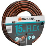 GARDENA 18031-20 tuyau d'arrosage 15 m Au-dessus du sol Gris, Orange Noir/Orange, 15 m, Au-dessus du sol, Gris, Orange, 25 bar, 1,3 cm