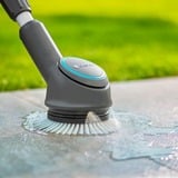 GARDENA Accessoire AquaBrush avec brosse à disque, pour le nettoyeur multi-usages sans fil AquaBrush, Brosses de lavage Gris/Turquoise, 14846-20