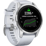 Garmin epix Pro (Gen 2) Standard Edition, Smartwatch Blanc/Argent