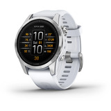 Garmin epix Pro (Gen 2) Standard Edition, Smartwatch Blanc/Argent